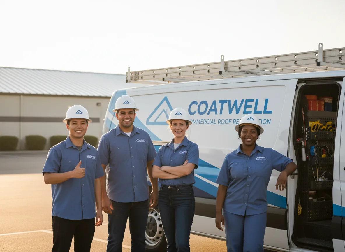 Commercial roof coating company in Wilton, NH